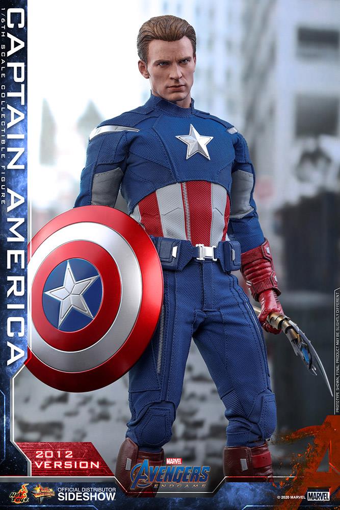 1/6 HOT TOYS - AVENGERS ENDGAME - CAPTAIN AMERICA 2012