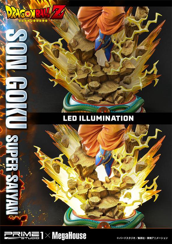 DRAGON BALL Z SUPER SAIYAN SON GOKU STATUE