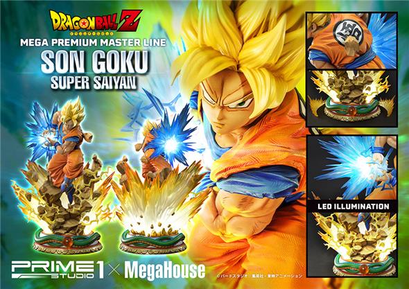 DRAGON BALL Z SUPER SAIYAN SON GOKU STATUE