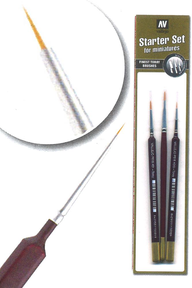 BRUSH ROUND TORAY STARTER SET P15999