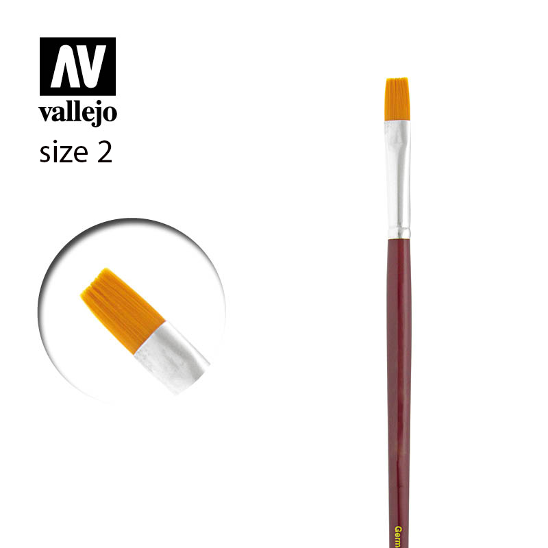 BRUSH TORAY FLAT 2 PM05002