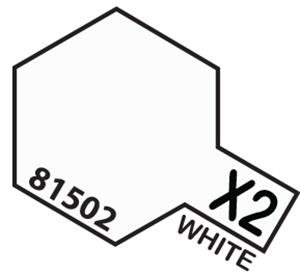 TAMIYA 81502 MINI 10ML X-2 WHITE