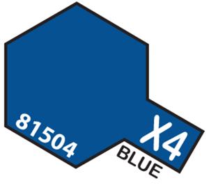 TAMIYA 81504 MINI 10ML X-4 BLUE