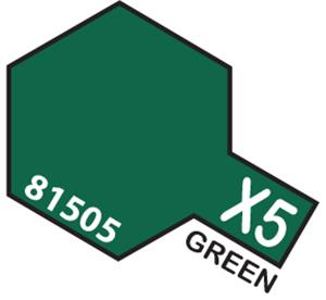 TAMIYA 81505 MINI 10ML X-5 GREEN