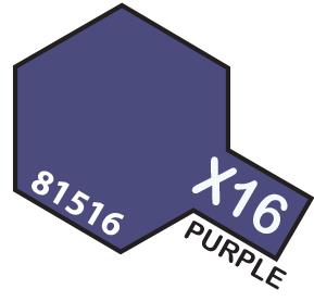 TAMIYA 81516 MINI 10ML X-16 PURPLE