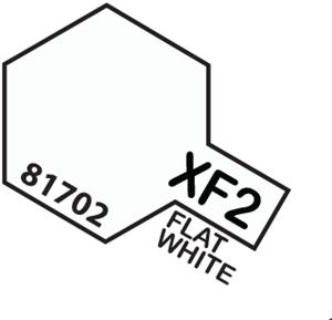 TAMIYA 81702 MINI 10ML XF-2 FLAT WHITE