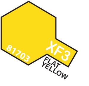 TAMIYA 81703 MINI 10ML XF-3 FLAT YELLOW