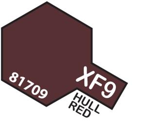 TAMIYA 81709 MINI 10ML XF-9 HULL RED