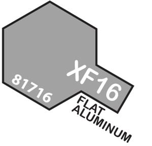 TAMIYA 81716 MINI 10ML XF-16 FLAT ALUMINIUM