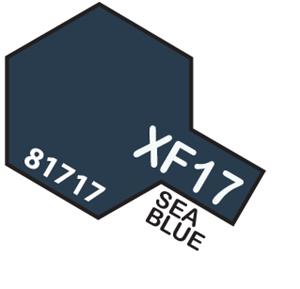 TAMIYA 81717 MINI 10ML XF-17 SEA BLUE