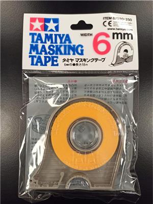 NASTRO MASKING TAPE DA 6MM CON DISPENSER