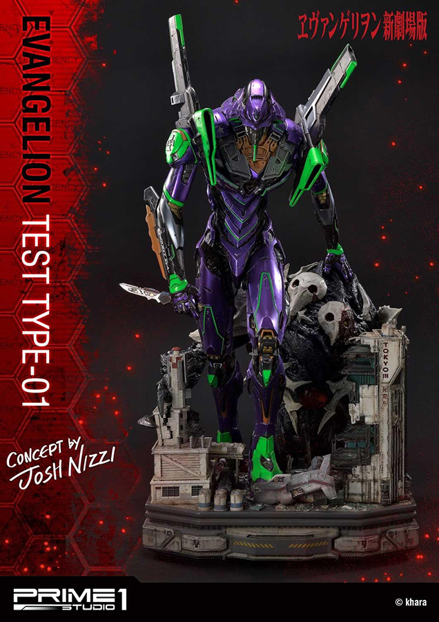 NGEVANGELION TEST TYPE 01 NIZZI STATUE