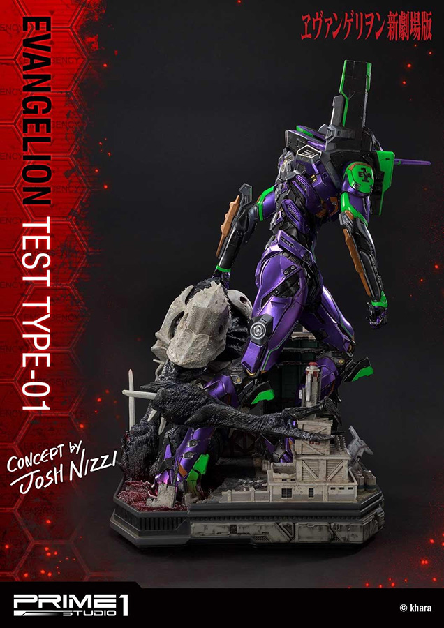 NGEVANGELION TEST TYPE 01 NIZZI STATUE
