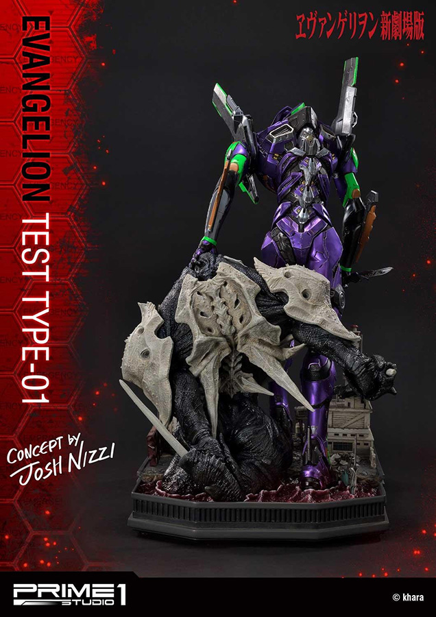NGEVANGELION TEST TYPE 01 NIZZI STATUE