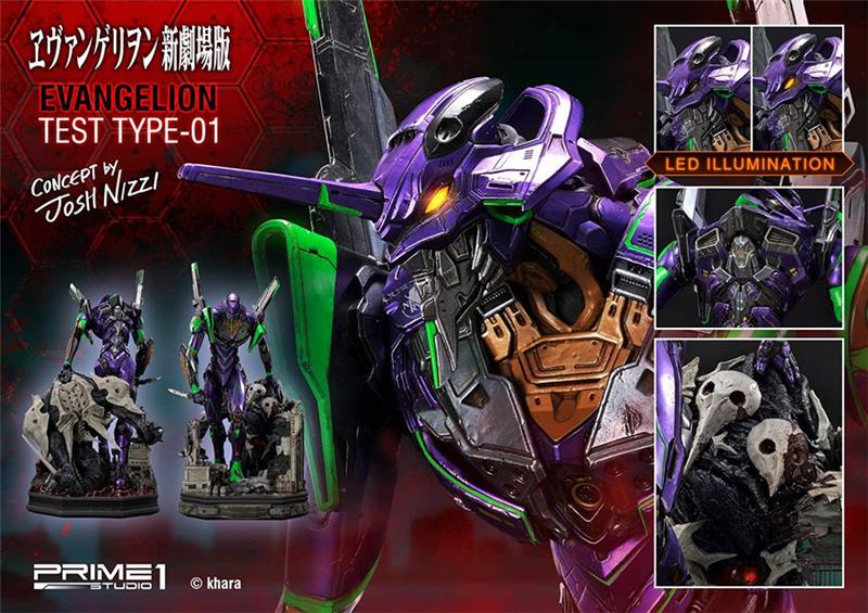 NGEVANGELION TEST TYPE 01 NIZZI STATUE