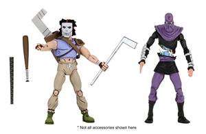 NECA - TMNT CARTOON S.3 CASEY JONES&FOOT 2PK