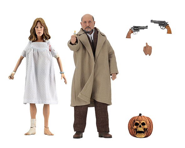 NECA - HALLOWEEN 2 DR LOOMIS&LAURIE STRODE 2PK