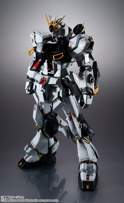 METAL STRUCTURE RX-93 NU GUNDAM +  OPTION PARTS FIN FUNNEL