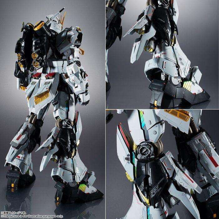 METAL STRUCTURE RX-93 NU GUNDAM +  OPTION PARTS FIN FUNNEL