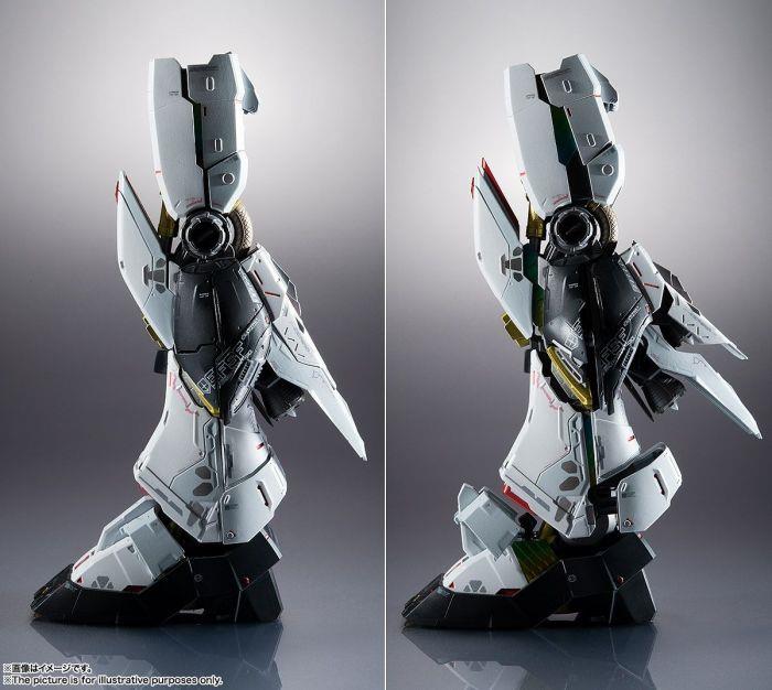 METAL STRUCTURE RX-93 NU GUNDAM +  OPTION PARTS FIN FUNNEL