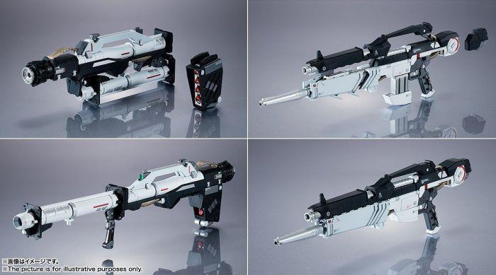 METAL STRUCTURE RX-93 NU GUNDAM +  OPTION PARTS FIN FUNNEL