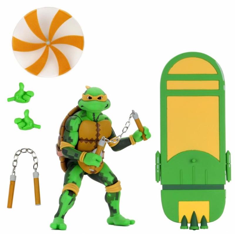 NECA - TMNT TURTLES IN TIME S.2 SET (4)
