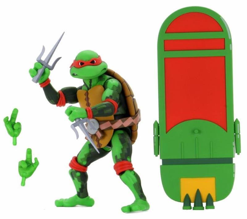 NECA - TMNT TURTLES IN TIME S.2 SET (4)