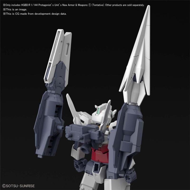 1/144 HGBDR PROTAG UNIT NEW ARMOR/WEAPON