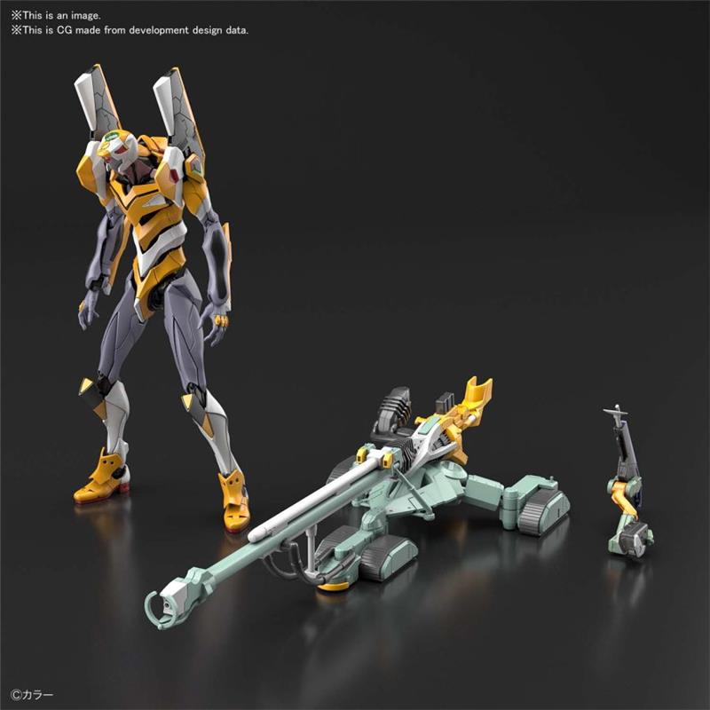 RG EVANGELION - EVA UNIT 00 DX POSITRN CANNON SET