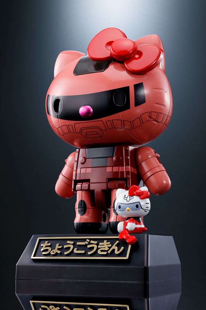 ZAKU II CHAR HELLO KITTY CHOGOKIN