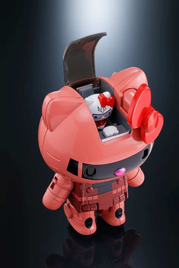 ZAKU II CHAR HELLO KITTY CHOGOKIN