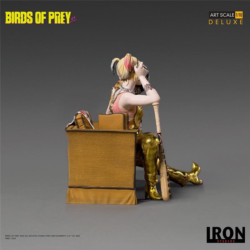 1/10 IRON STUDIOS - BIRDS OF PREY HARLEY QUINN & BRUCE STATUE