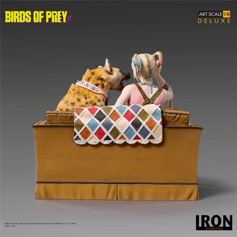 1/10 IRON STUDIOS - BIRDS OF PREY HARLEY QUINN & BRUCE STATUE