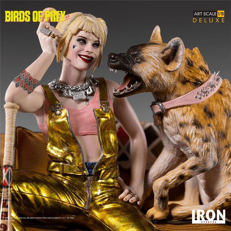 1/10 IRON STUDIOS - BIRDS OF PREY HARLEY QUINN & BRUCE STATUE
