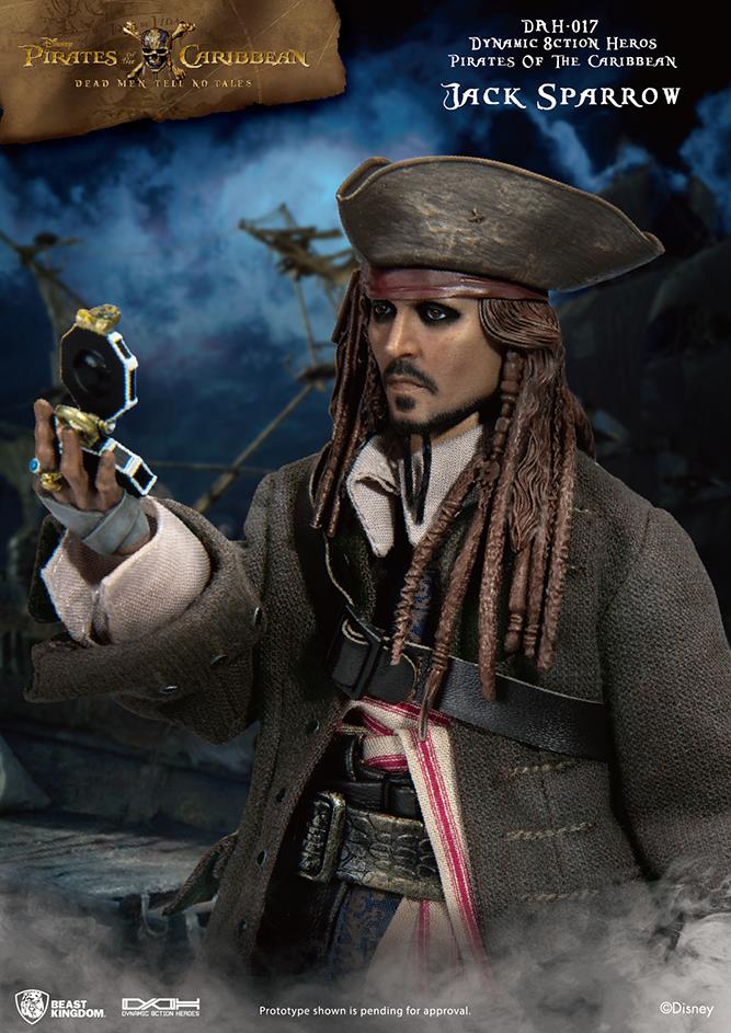 POTC CAP JACK SPARROW DAH FIGURE