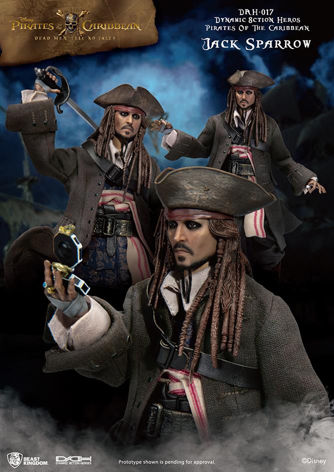 POTC CAP JACK SPARROW DAH FIGURE
