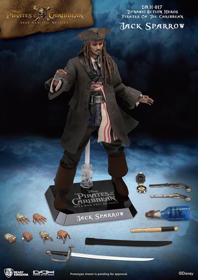 POTC CAP JACK SPARROW DAH FIGURE