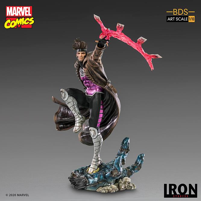 1/10 IRON STUDIOS - X-MEN GAMBIT ART STATUE