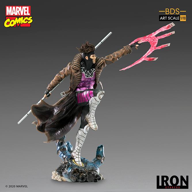 1/10 IRON STUDIOS - X-MEN GAMBIT ART STATUE