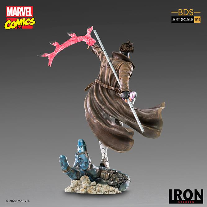 1/10 IRON STUDIOS - X-MEN GAMBIT ART STATUE