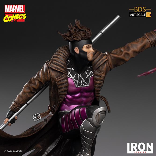 1/10 IRON STUDIOS - X-MEN GAMBIT ART STATUE
