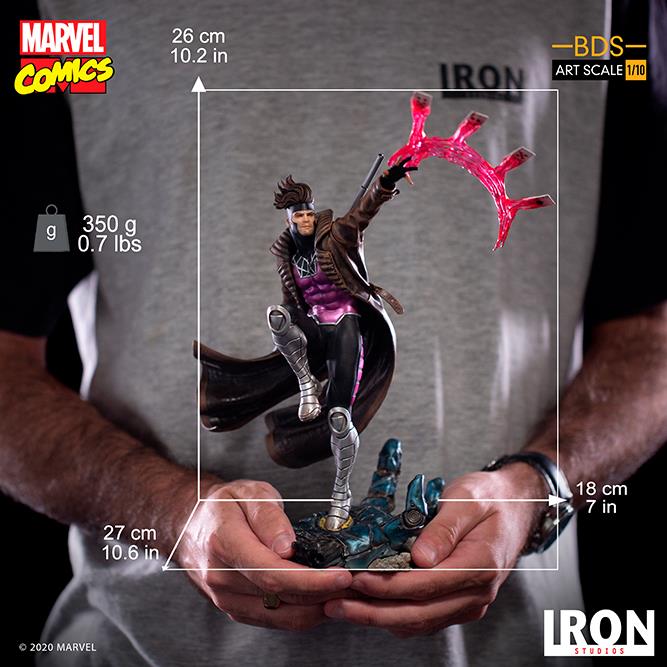 1/10 IRON STUDIOS - X-MEN GAMBIT ART STATUE