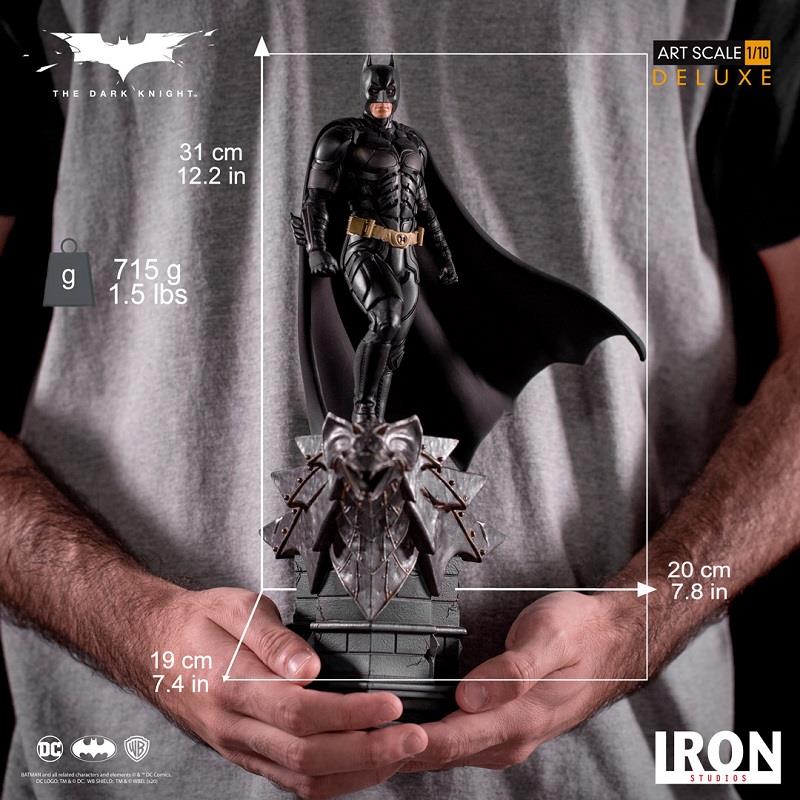 1/10 IRON STUDIOS - BATMAN THE DARK KNIGHT DLX STATUE