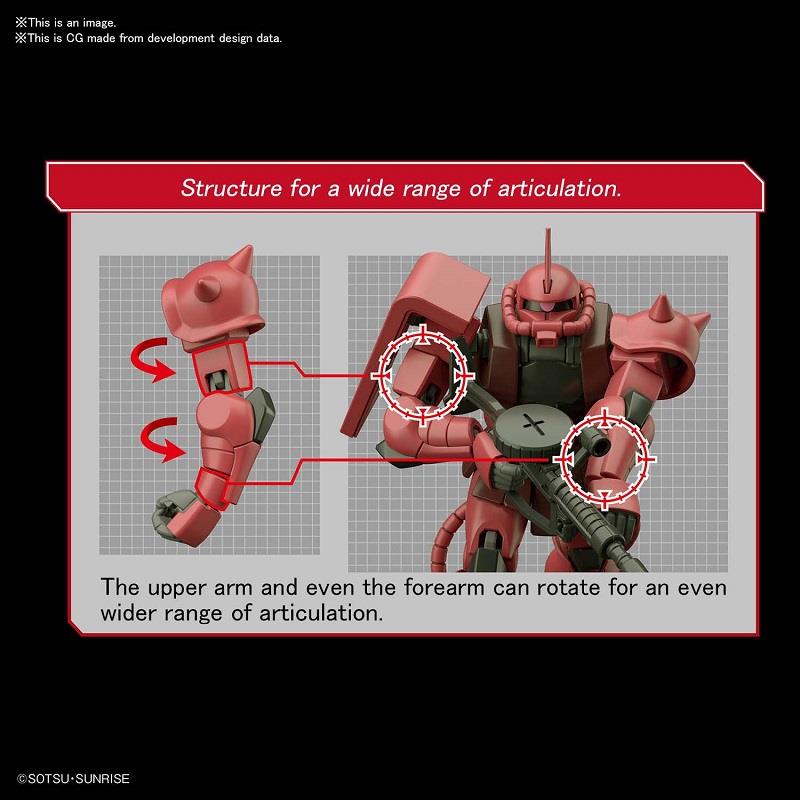 1/144 HG ZAKU II MS-06S REVIVE