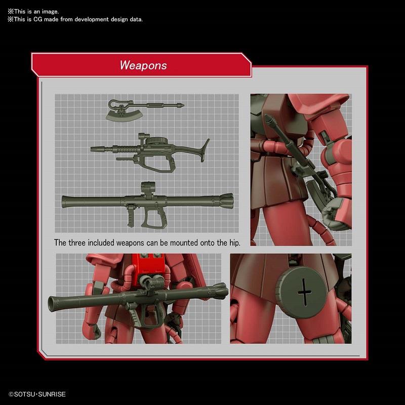 1/144 HG ZAKU II MS-06S REVIVE