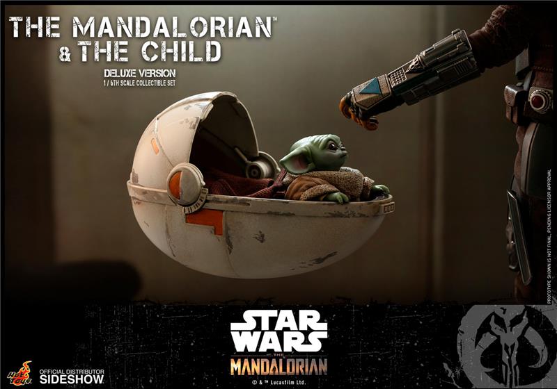 1/6 STAR WARS: THE MANDALORIAN AND THE CHILD DELUXE