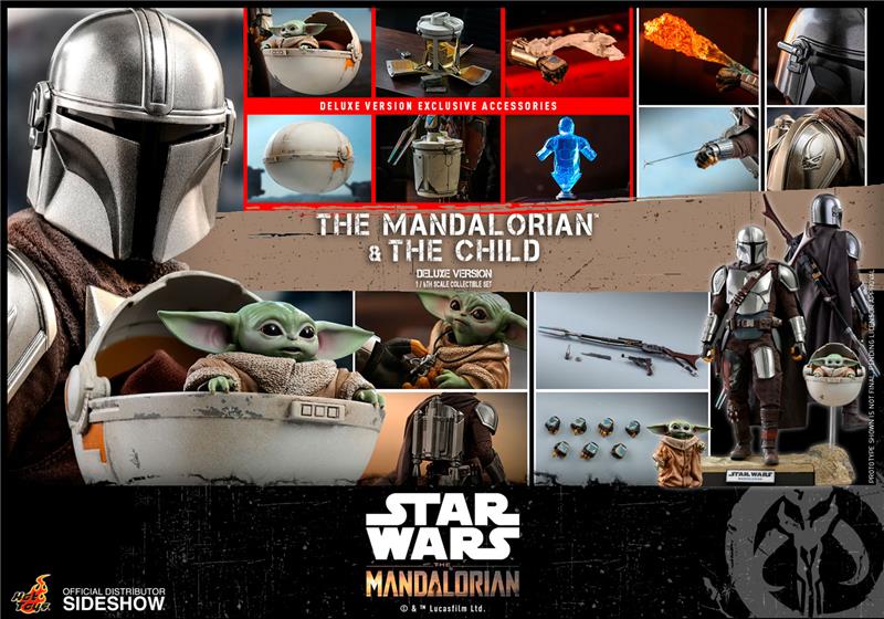 1/6 STAR WARS: THE MANDALORIAN AND THE CHILD DELUXE
