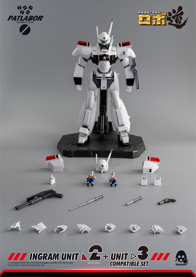 1/35 THREEZERO - PATLABOR ROBO DOU INGRAM UNIT 2 3 SET
