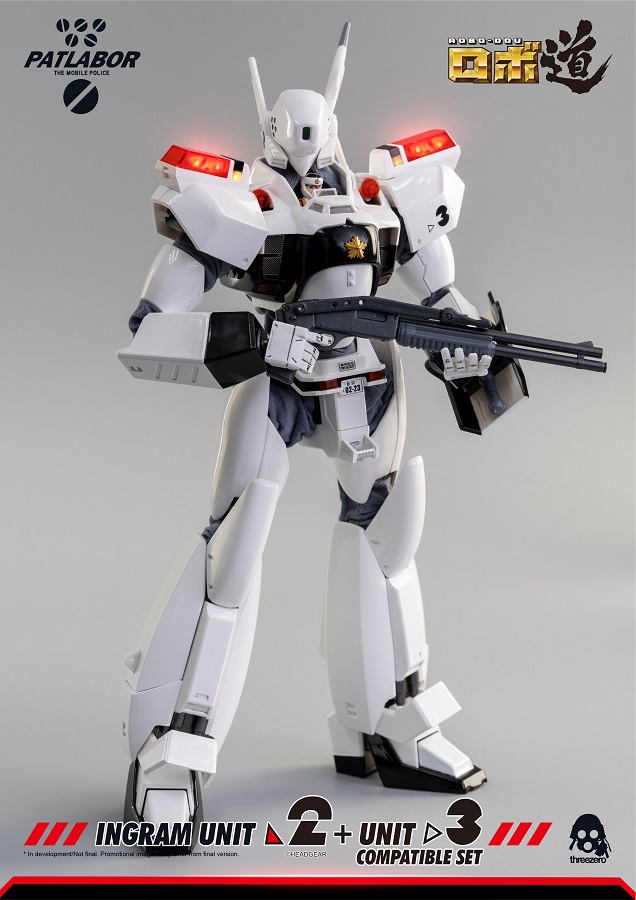 1/35 THREEZERO - PATLABOR ROBO DOU INGRAM UNIT 2 3 SET