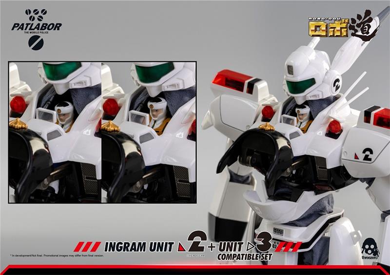1/35 THREEZERO - PATLABOR ROBO DOU INGRAM UNIT 2 3 SET